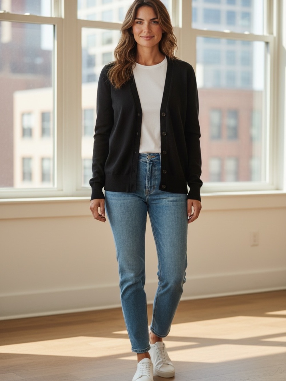 Banana Republic Black Knit Cardigan